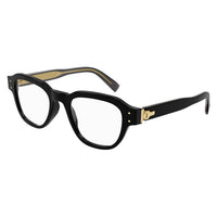 DU0048O Black recycled acetate Optical Frames - Shiny Solid Black
