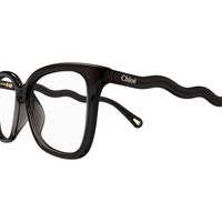 CH0090O Grey bio acetate Optical Frames - Shiny Transparent Grey