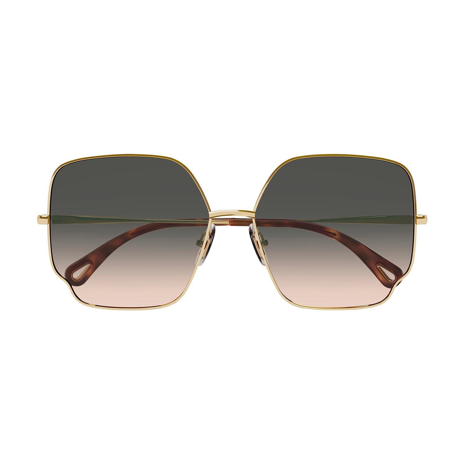 CH0092S Gold metal Sunglasses - Shiny Classic Gold