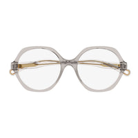 CH0083O Pink bio acetate Optical Frames - Shiny Transparent Light Pink
