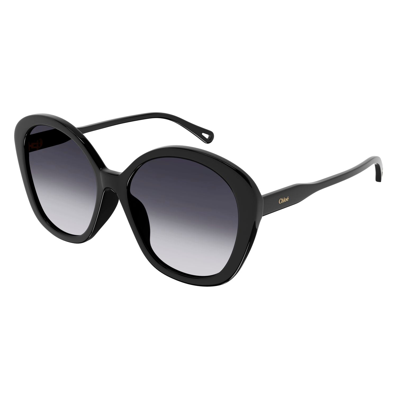 CH0081S Black bio acetate Sunglasses - Shiny Black