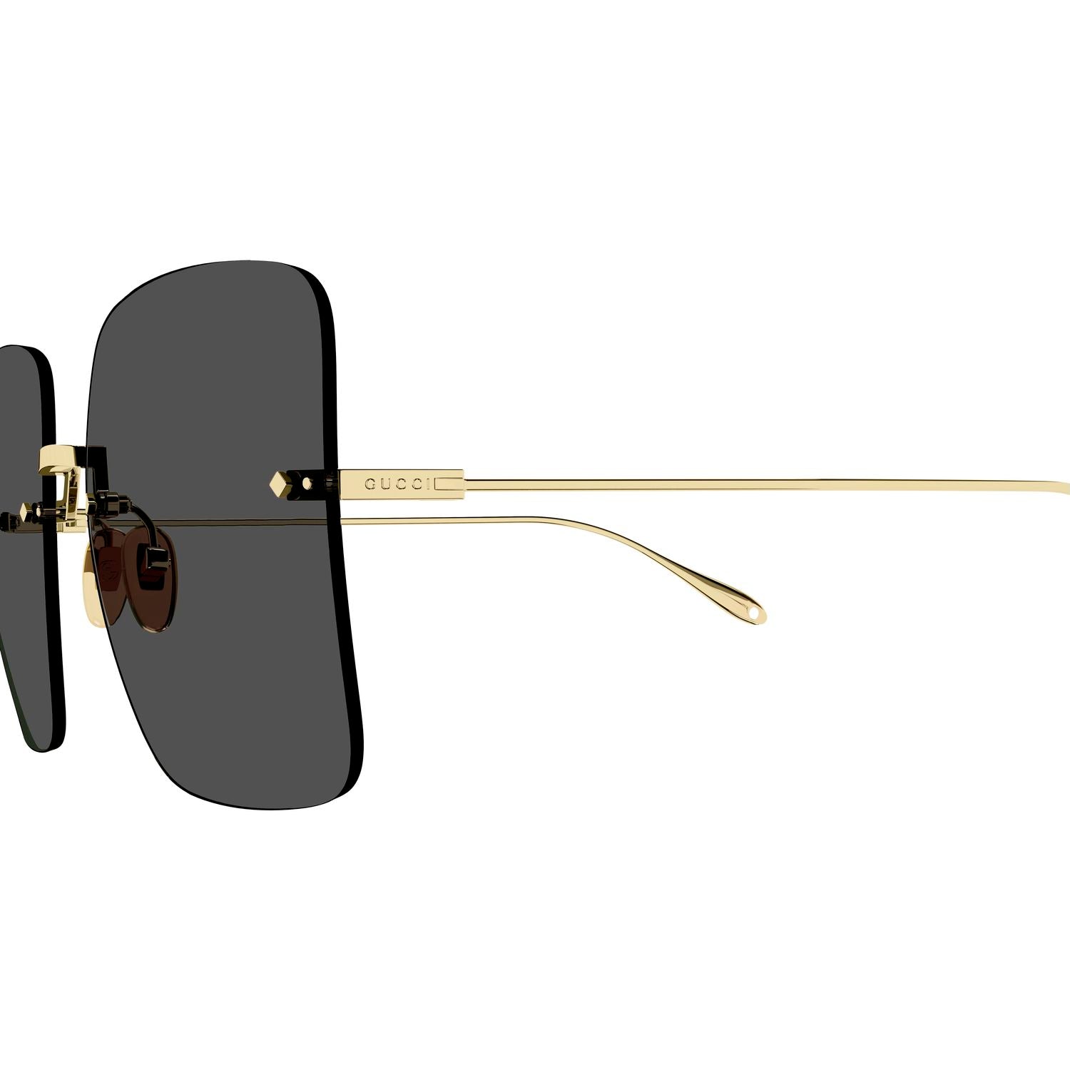 GG1147S Gold metal Sunglasses - Shiny Gold