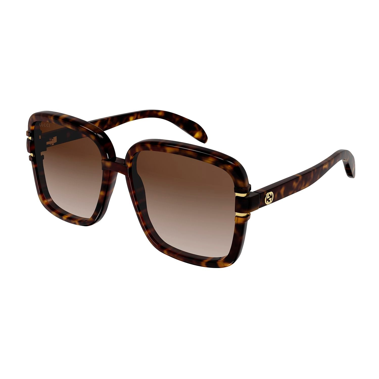 GG1066S Havana injection Sunglasses - Shiny Havana