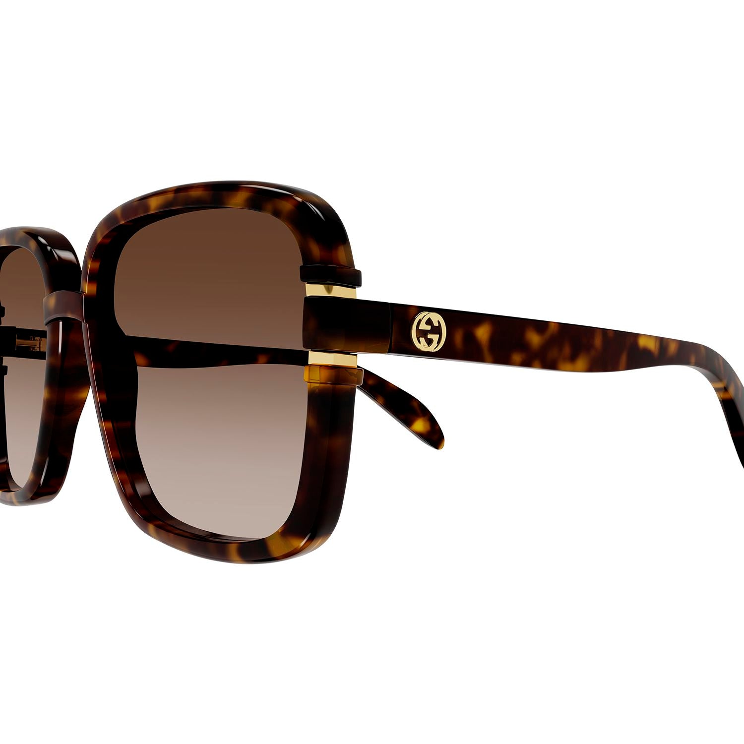 GG1066S Havana injection Sunglasses - Shiny Havana