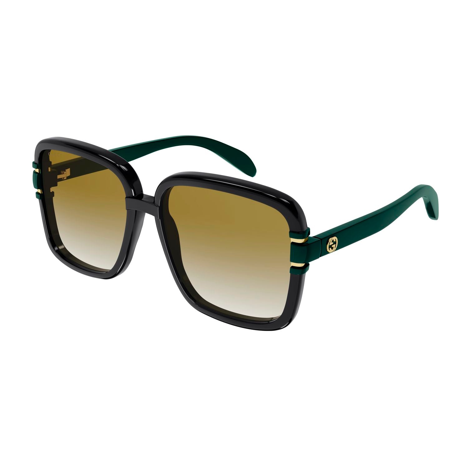 GG1066S Black injection Sunglasses - Shiny Black