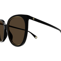 GG1076S Black acetate Sunglasses - Shiny Black