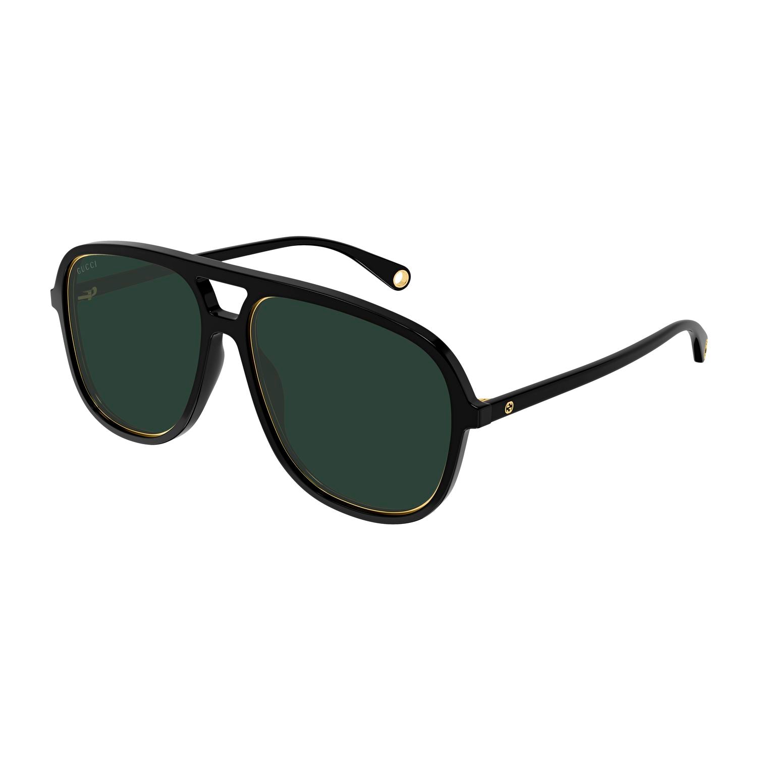 GG1077S Black acetate Sunglasses - Shiny Black