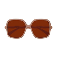 CC0009SA Pink acetate Sunglasses - Shiny Milky Cameo Pink