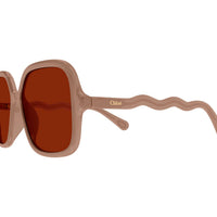 CC0009SA Pink acetate Sunglasses - Shiny Milky Cameo Pink