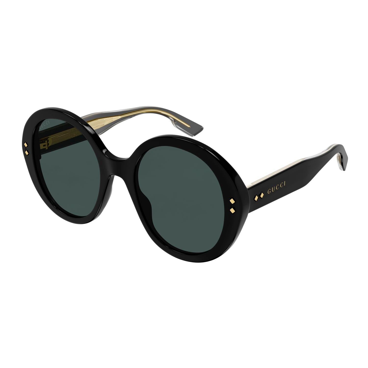 GG1081S Black recycled acetate Sunglasses - Shiny Black