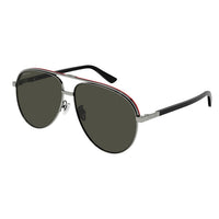 GG1098S Ruthenium metal Sunglasses - Shiny Ruthenium