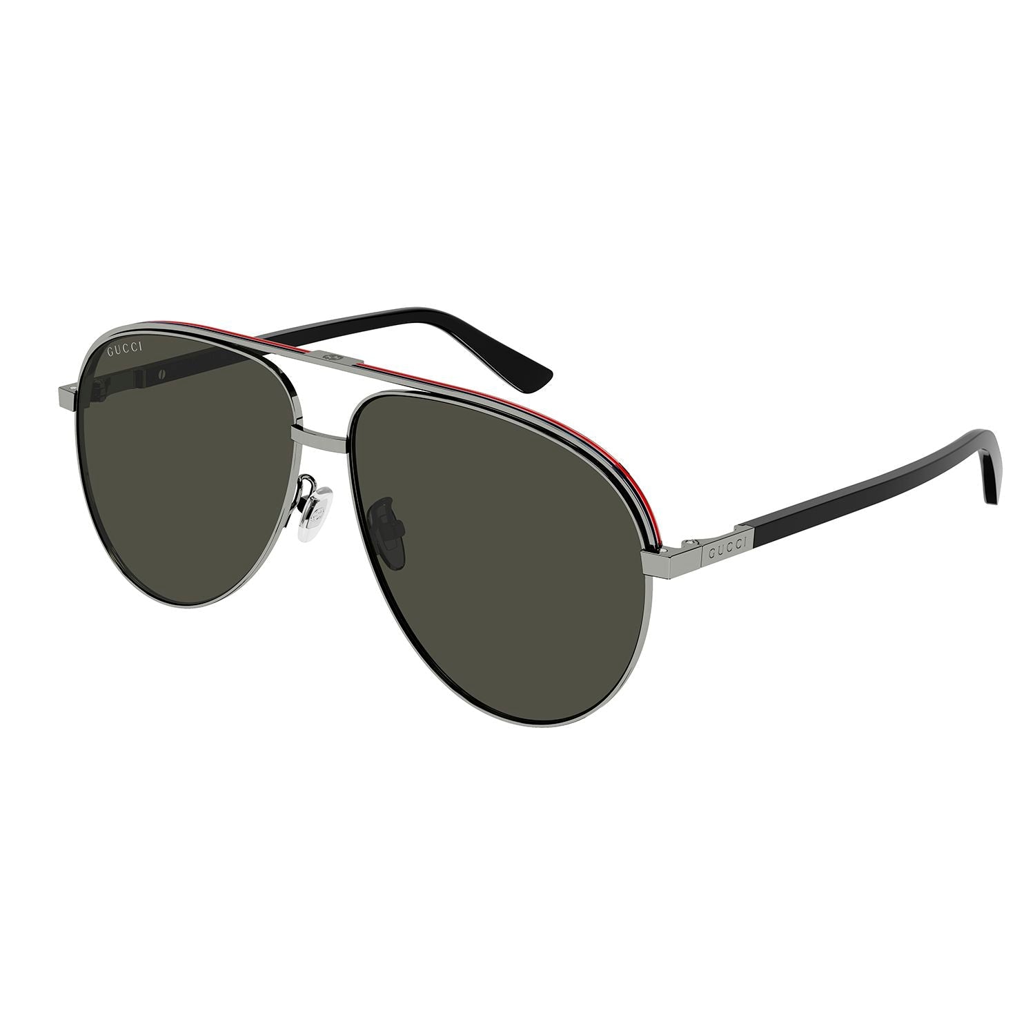 GG1098S Ruthenium metal Sunglasses - Shiny Ruthenium