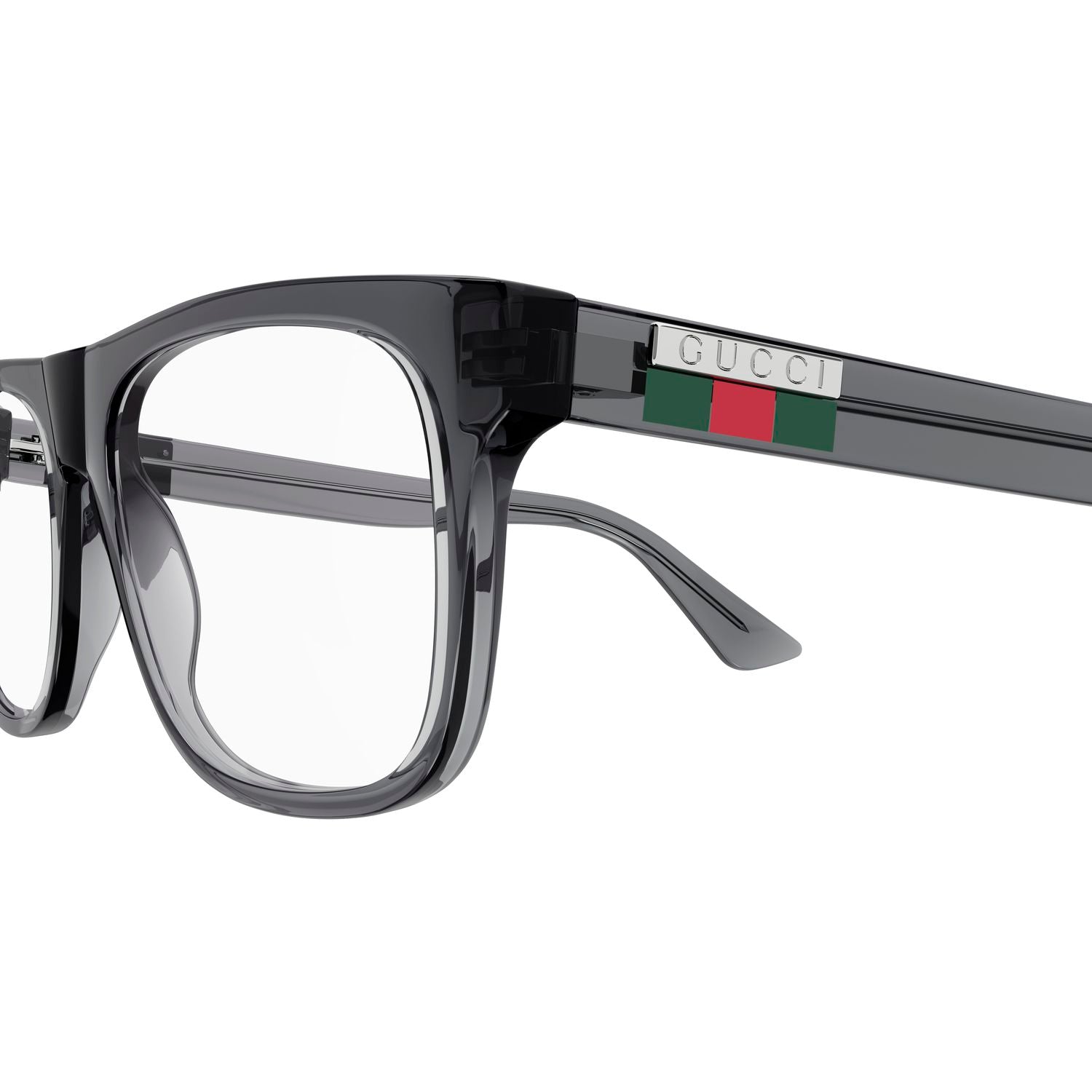 GG1117O Grey injection Optical Frames - Shiny Transparent Grey