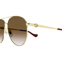 GG1088S Gold metal Sunglasses - Shiny Gold