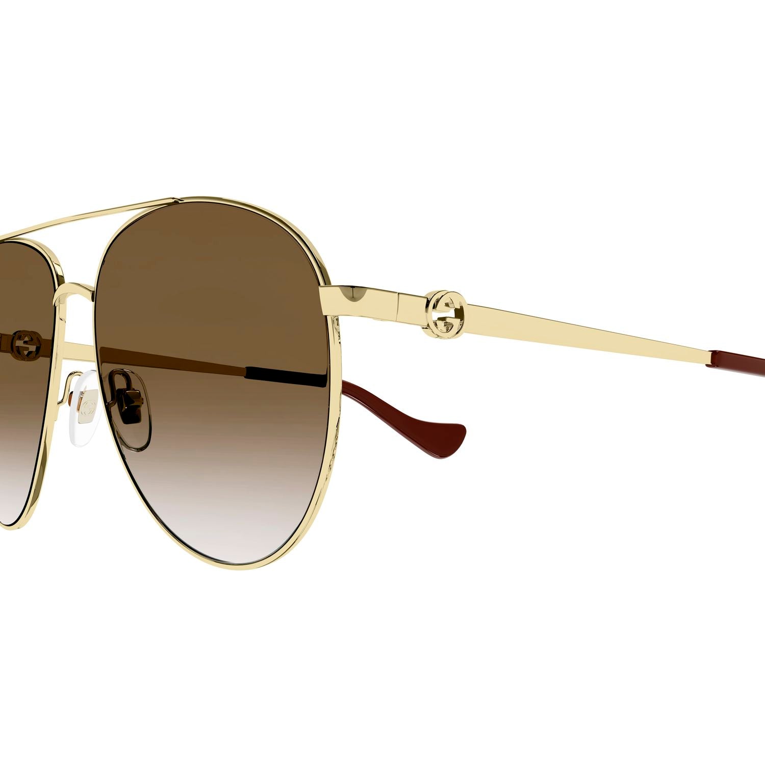 GG1088S Gold metal Sunglasses - Shiny Gold