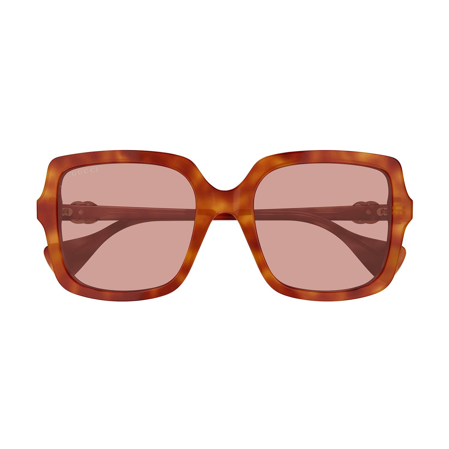 GG1070S Havana recycled acetate Sunglasses - Shiny Light Havana
