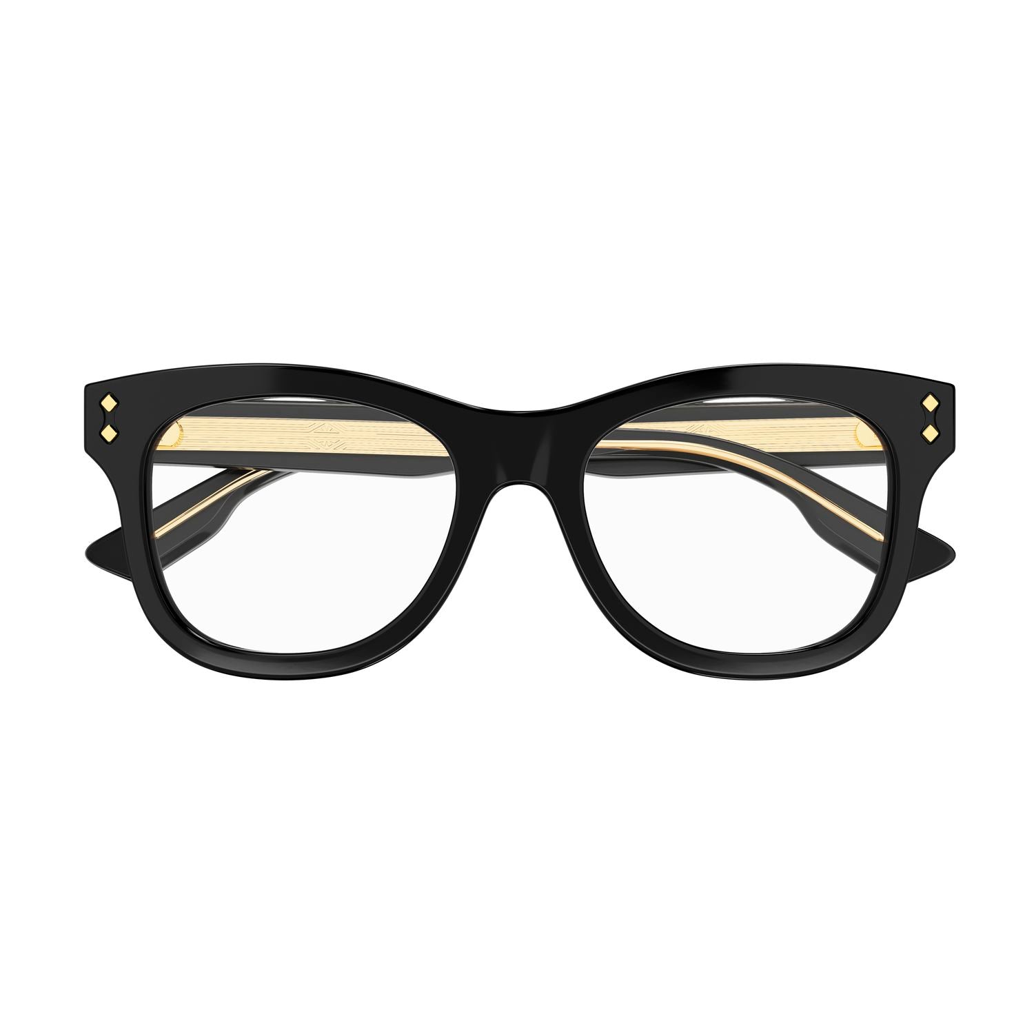 GG1086O Black acetate Optical Frames - Shiny Black