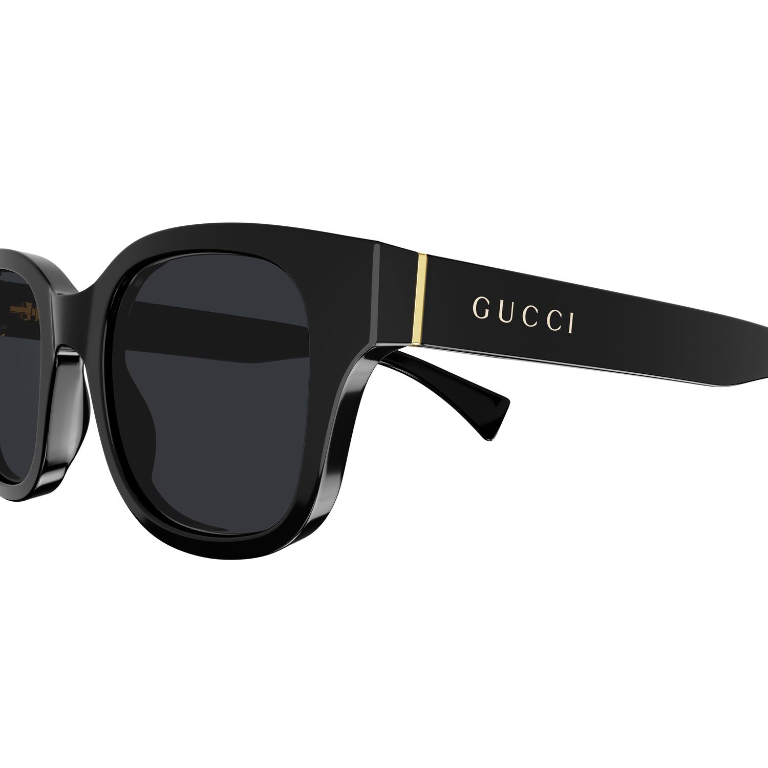 GG1139S Black injection Sunglasses - Shiny Black