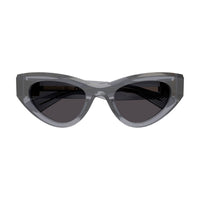 BV1142S Grey acetate Sunglasses - Shiny Transparent Grey