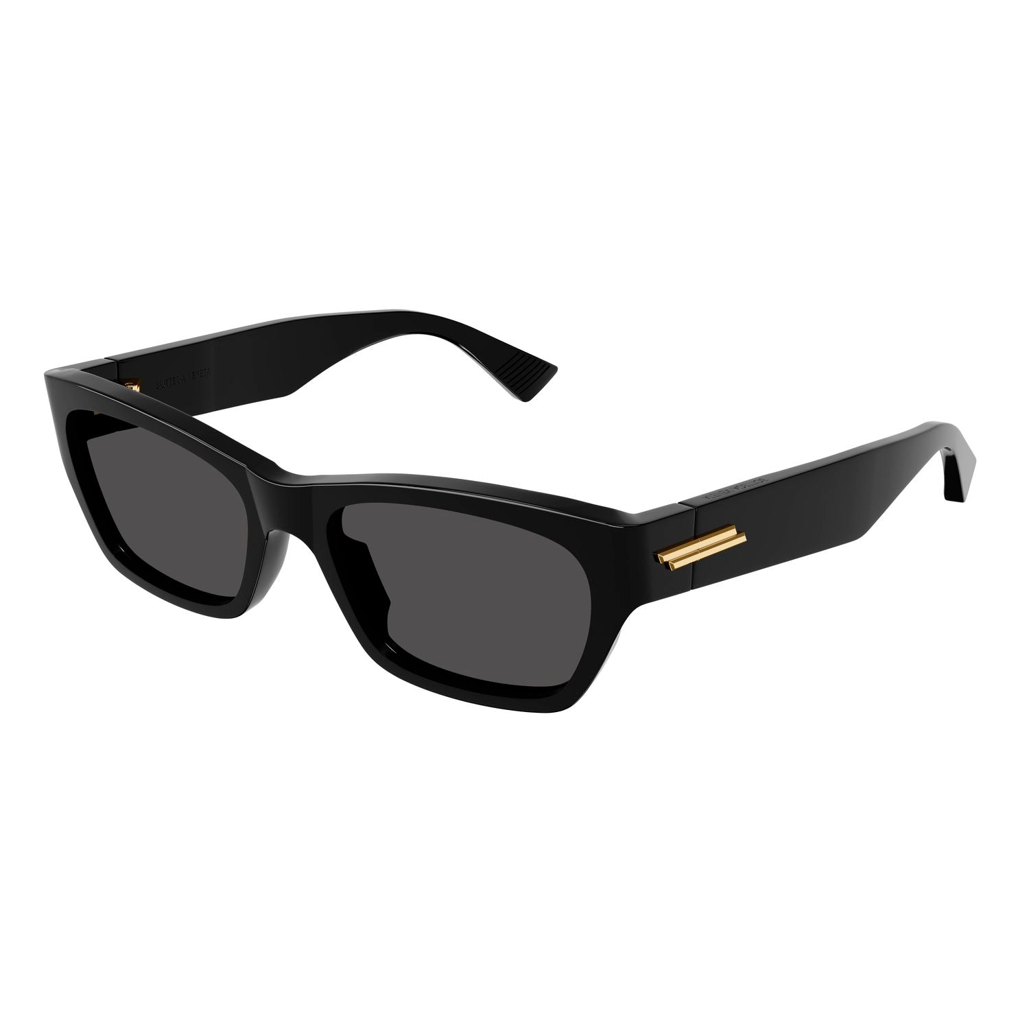 BV1143S Black acetate Sunglasses - Shiny Black