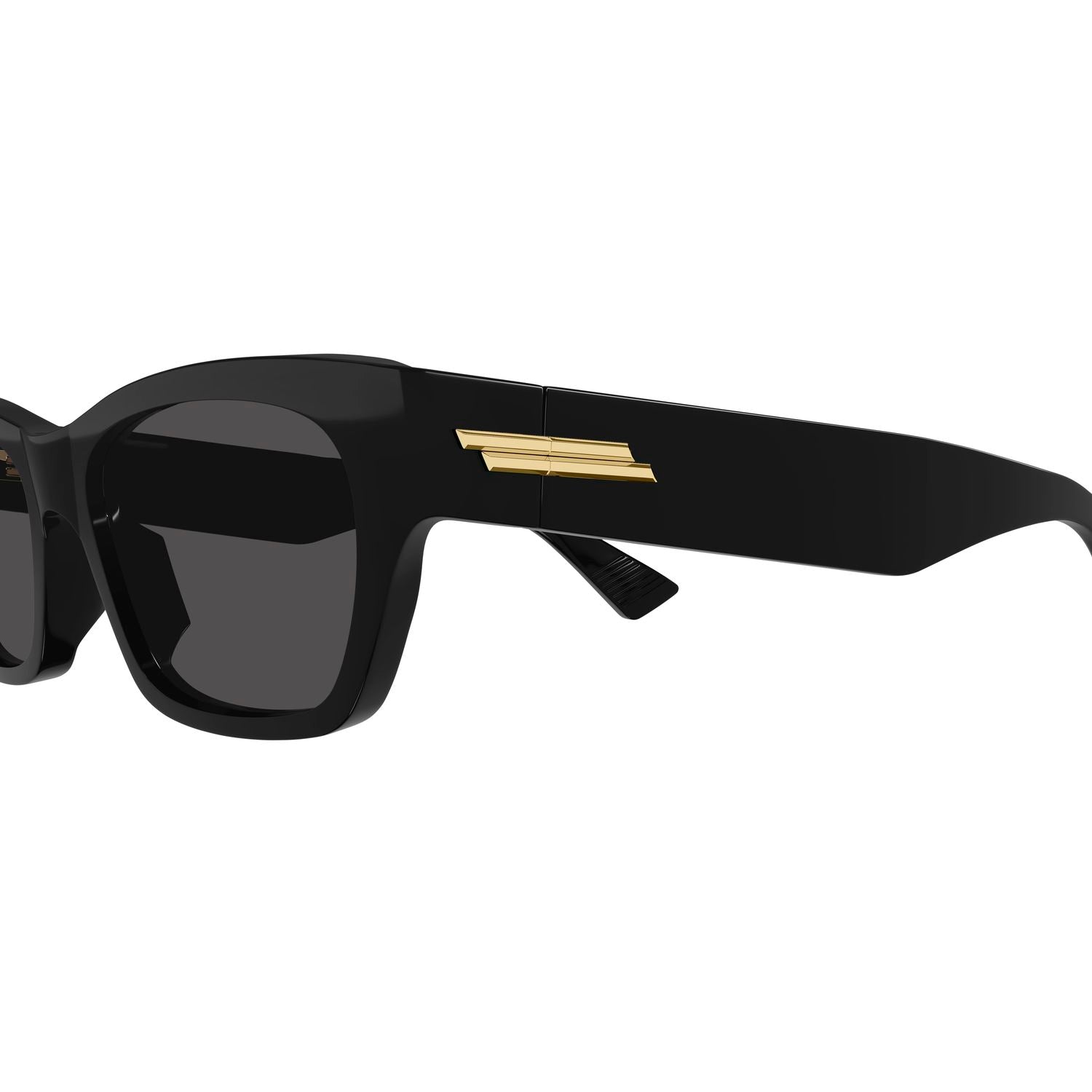 BV1143S Black acetate Sunglasses - Shiny Black