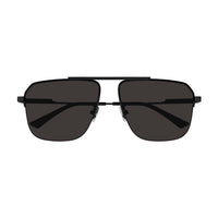 BV1149S Black metal Sunglasses - Semimatte Black