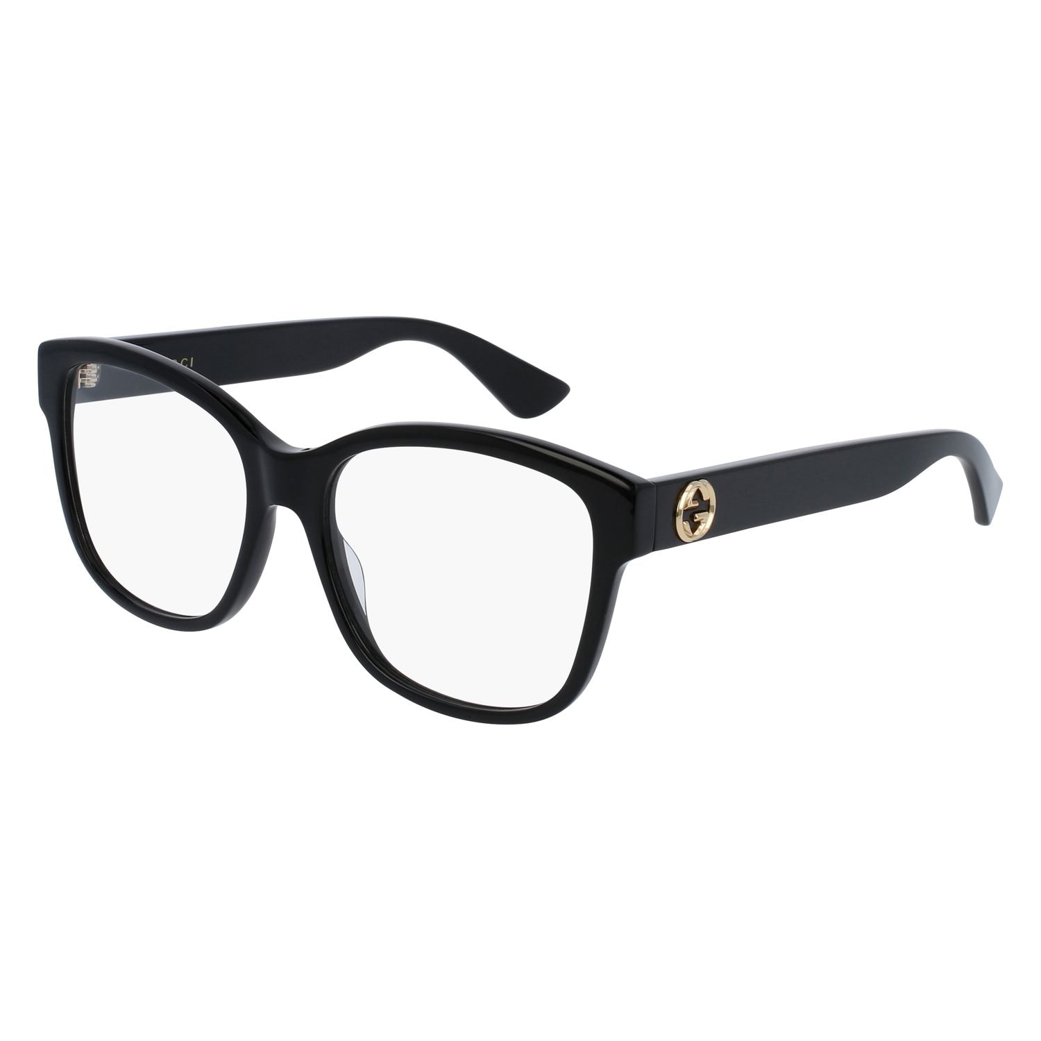 GG0038ON Black recycled acetate Optical Frames - Shiny Black