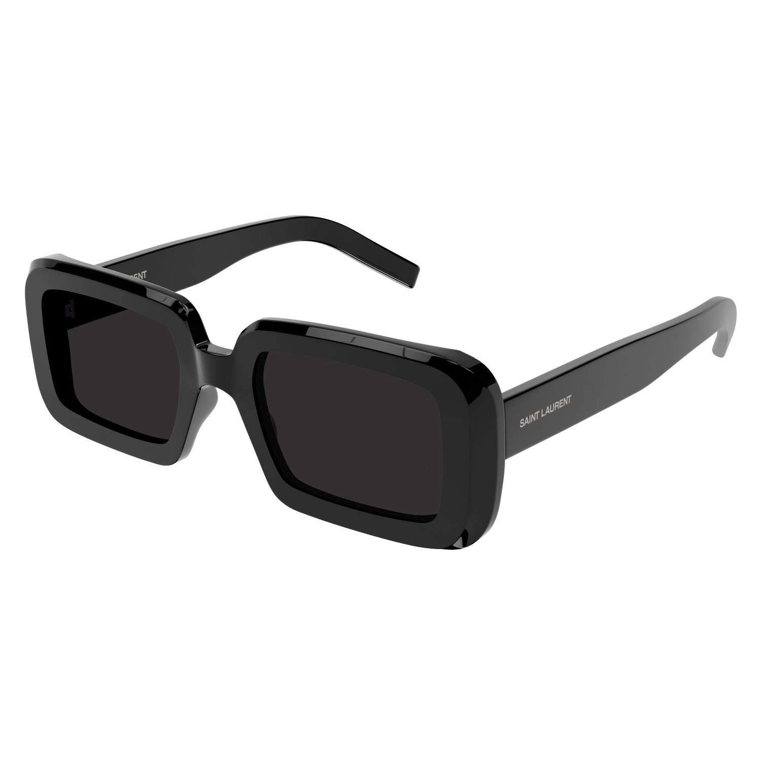 SL 534 Sunrise Black recycled acetate Sunglasses - Shiny Black