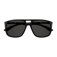 PE0183S Black injection Sunglasses - Matte Solid Black