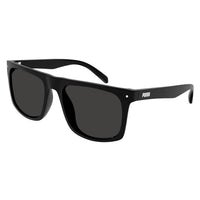 PE0184S Black injection Sunglasses - Matte Solid Black