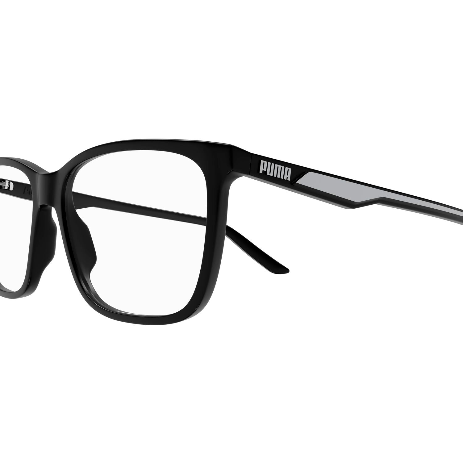 PU0387O Black injection Optical Frames - Matte Black