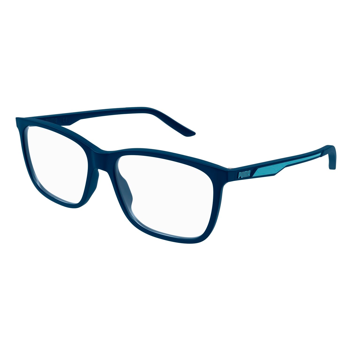 PU0387O Blue injection Optical Frames - Matte Blue