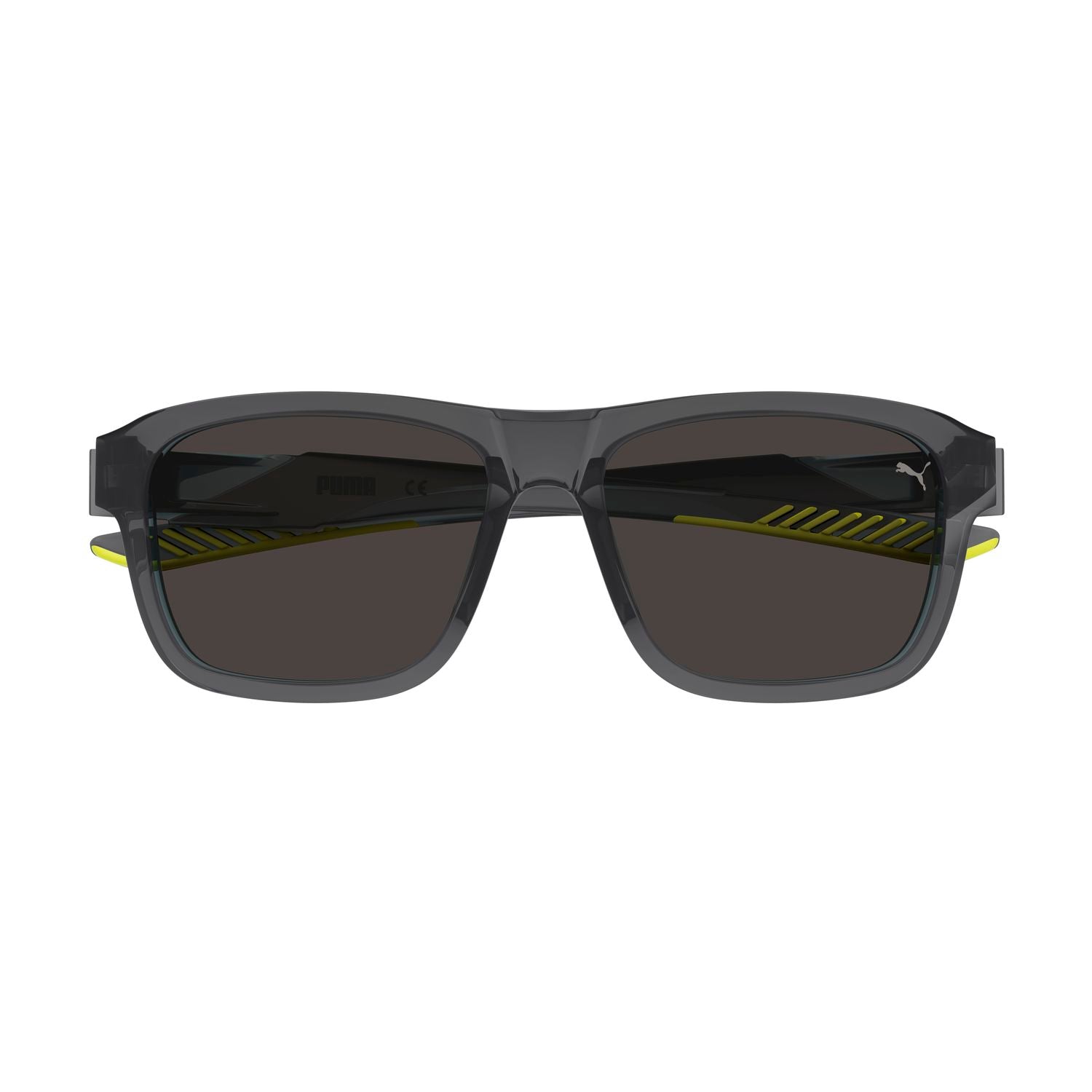 PU0377S Grey injection Sunglasses - Matte Transparent Grey