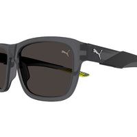 PU0377S Grey injection Sunglasses - Matte Transparent Grey