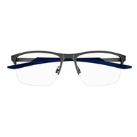 PU0383O Ruthenium stainless steel Optical Frames - Matte Ruthenium
