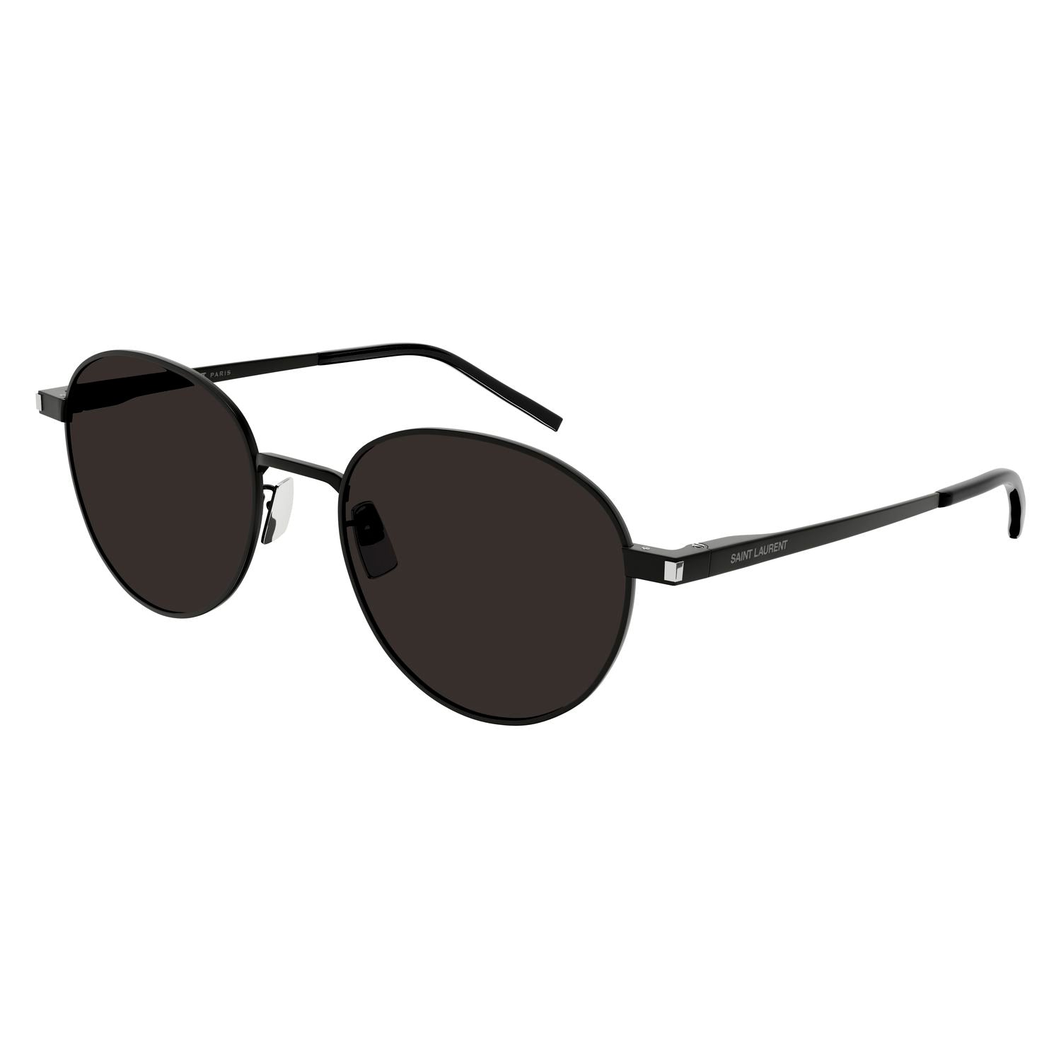 SL 533 Black metal Sunglasses - Semimatte Black