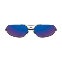BB0227S Ruthenium metal Sunglasses - Shiny Dark Ruthenium