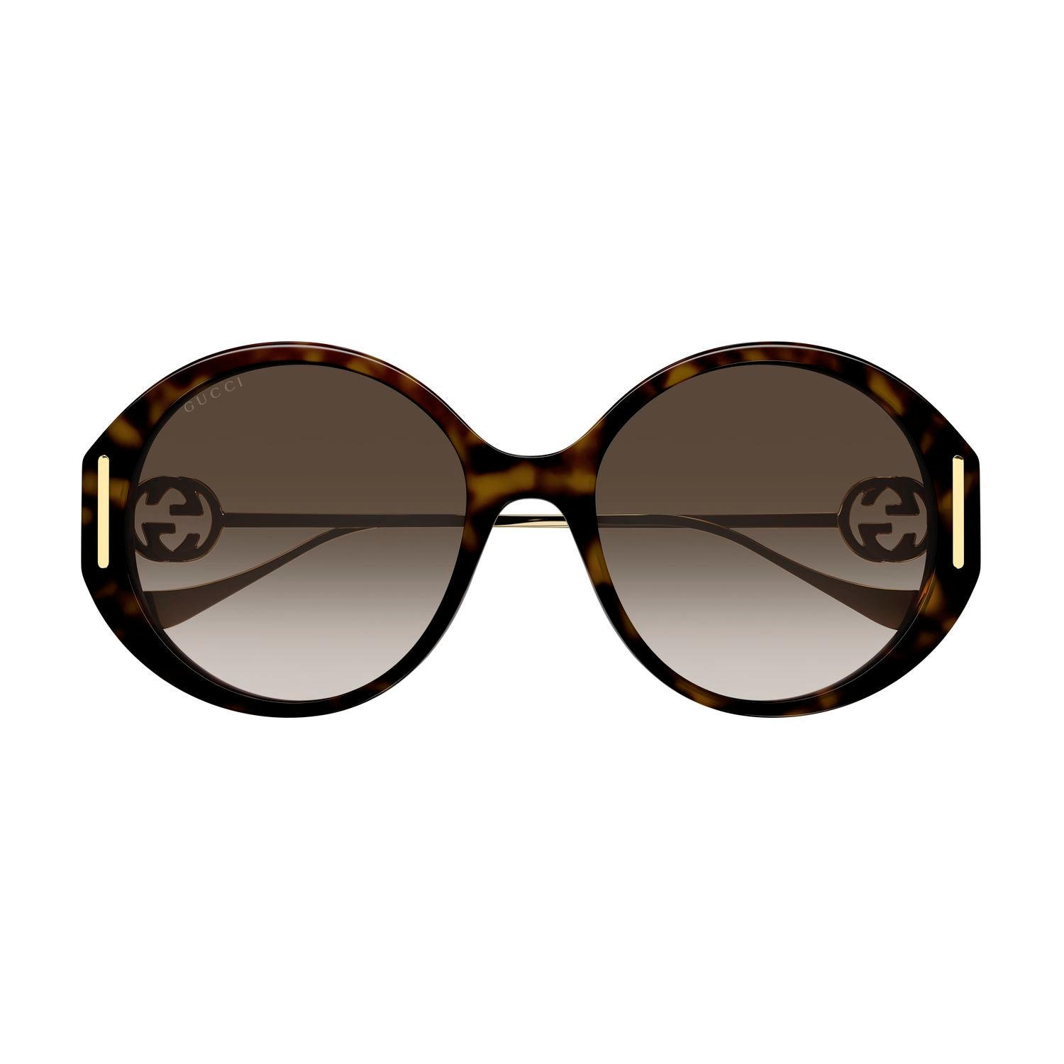 GG1202S Havana recycled acetate Sunglasses - Shiny Havana