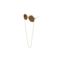 GG1203S Gold metal Sunglasses - Shiny Gold