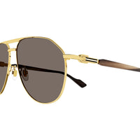 GG1220S Gold metal Sunglasses - Shiny Gold