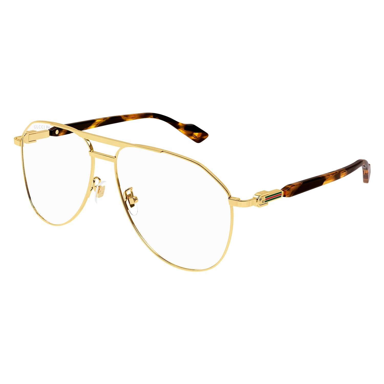 GG1220S Gold metal Sunglasses - Shiny Yellow Gold