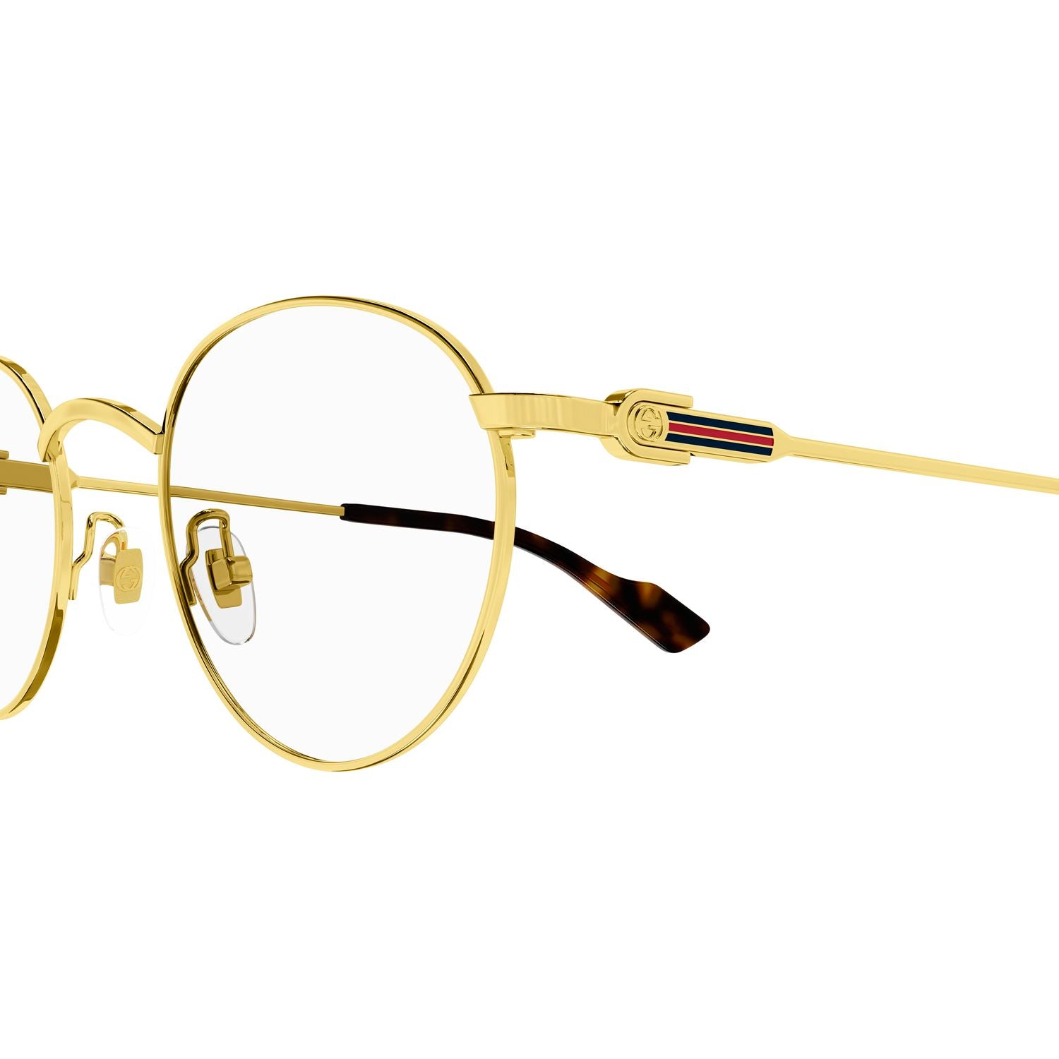 GG1222O Gold metal Optical Frames - Shiny Gold