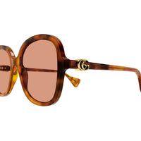 GG1178S Havana acetate Sunglasses - Shiny Gradient Havana