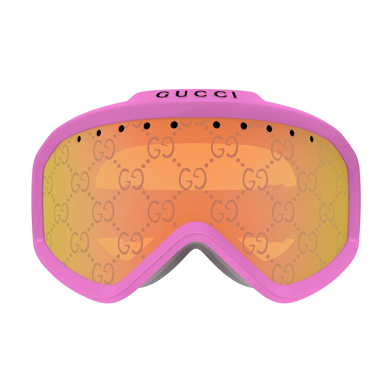 GG1210S Pink injection Sunglasses - Shiny Solid Pink