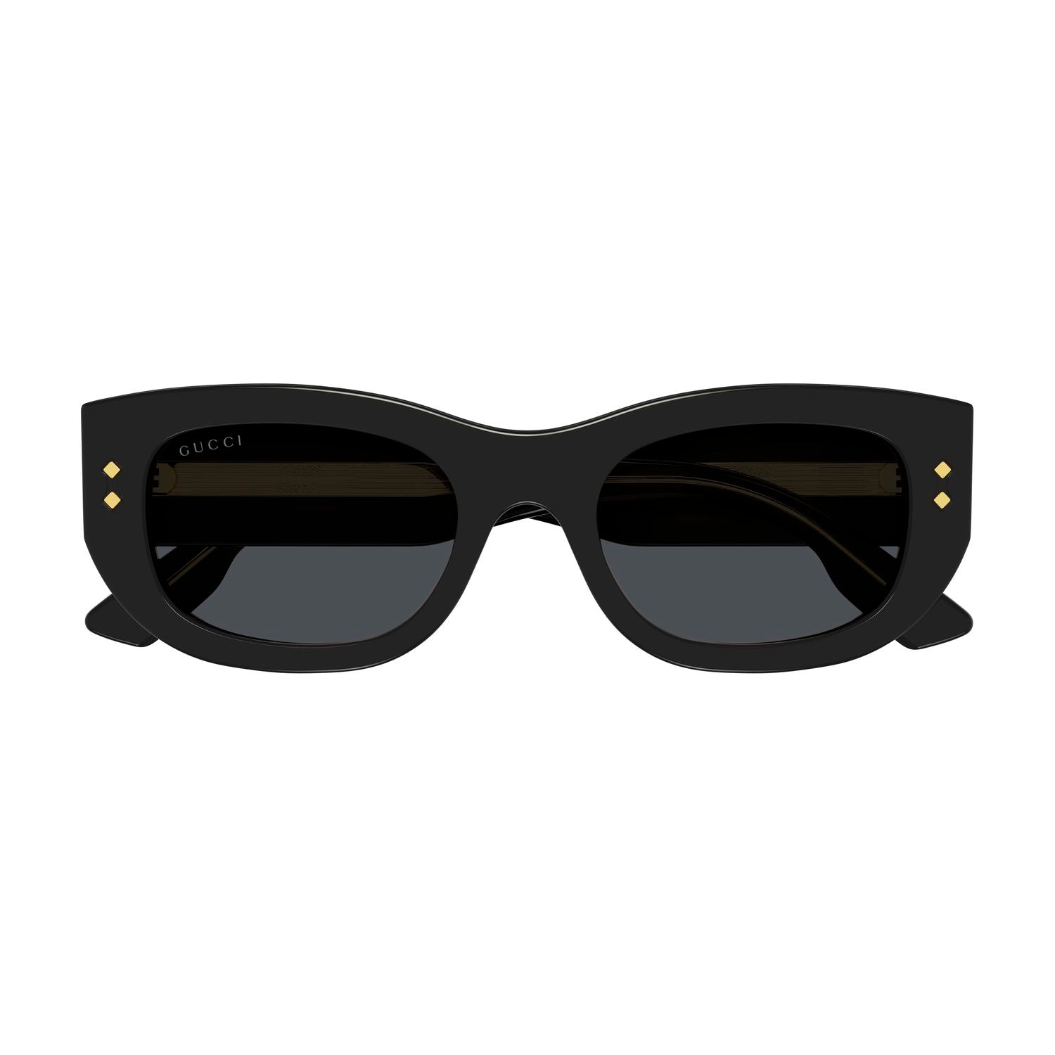 GG1215S Black recycled acetate Sunglasses - Shiny Black