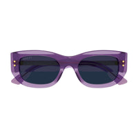 GG1215S Violet acetate Sunglasses - Shiny Transparent Violet