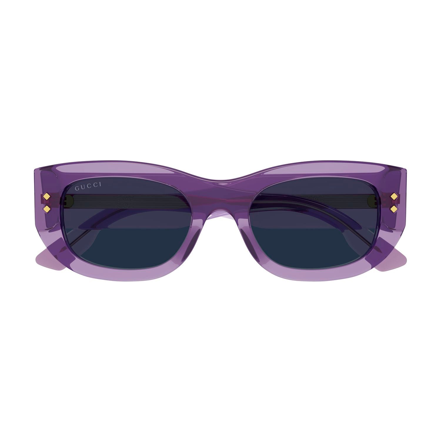 GG1215S Violet acetate Sunglasses - Shiny Transparent Violet