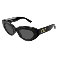 BB0236S Black recycled acetate Sunglasses - Black