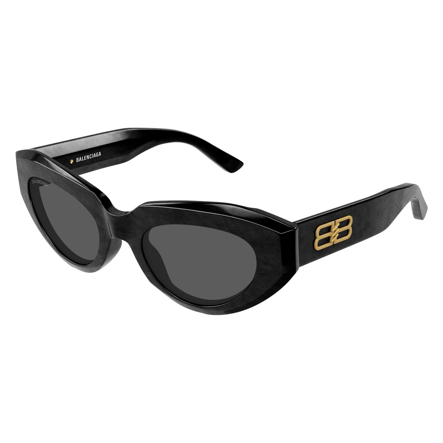 BB0236S Black recycled acetate Sunglasses - Black