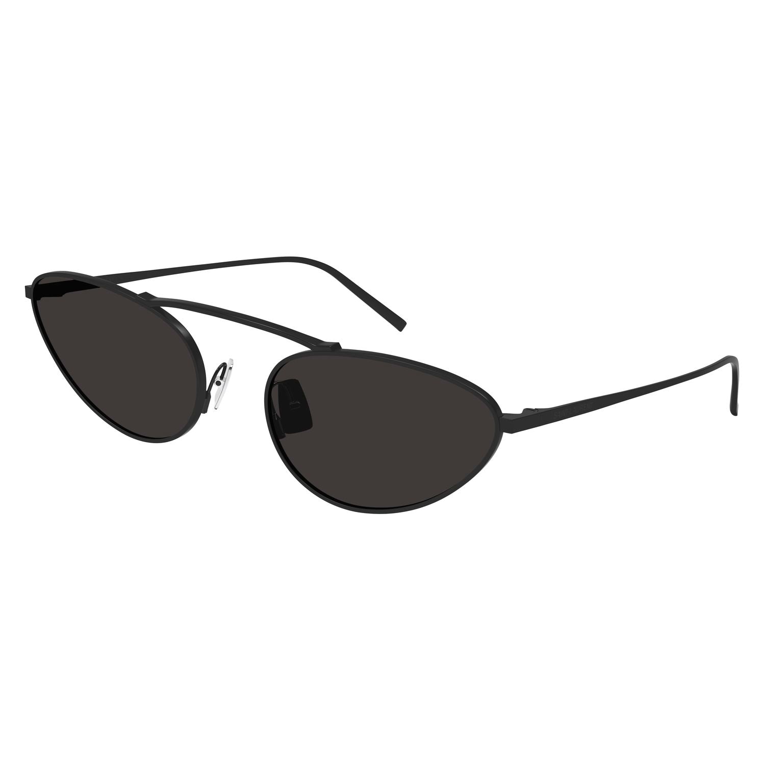SL 538 Black metal Sunglasses - Semimatte Black